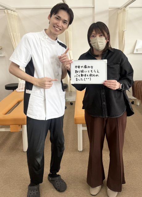 患者様との写真1